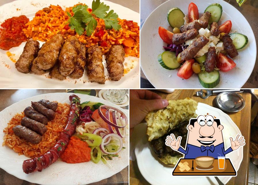 Plats à Ćevapčići Grillspezialitäten & more