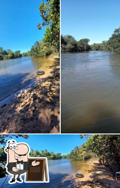 O exterior do Balneário Picos Alegre