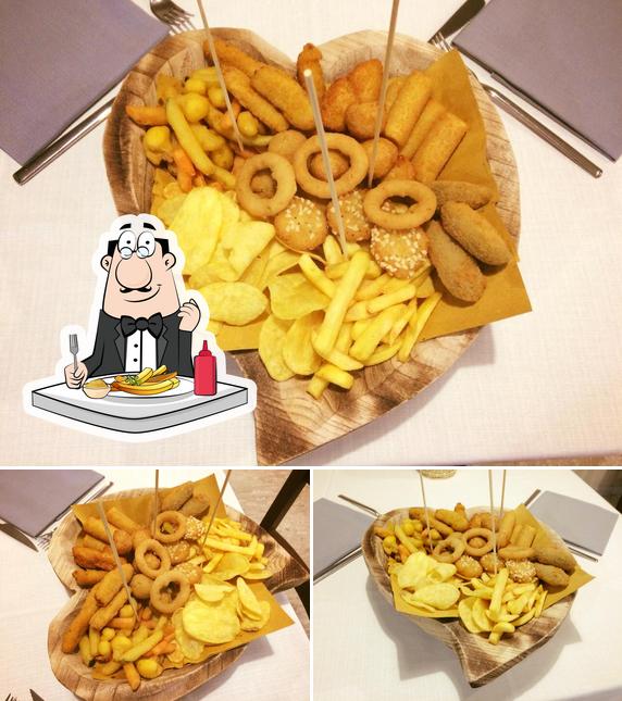 Assaggia un piatto di chips a Ristorante Pizzeria La Braceria