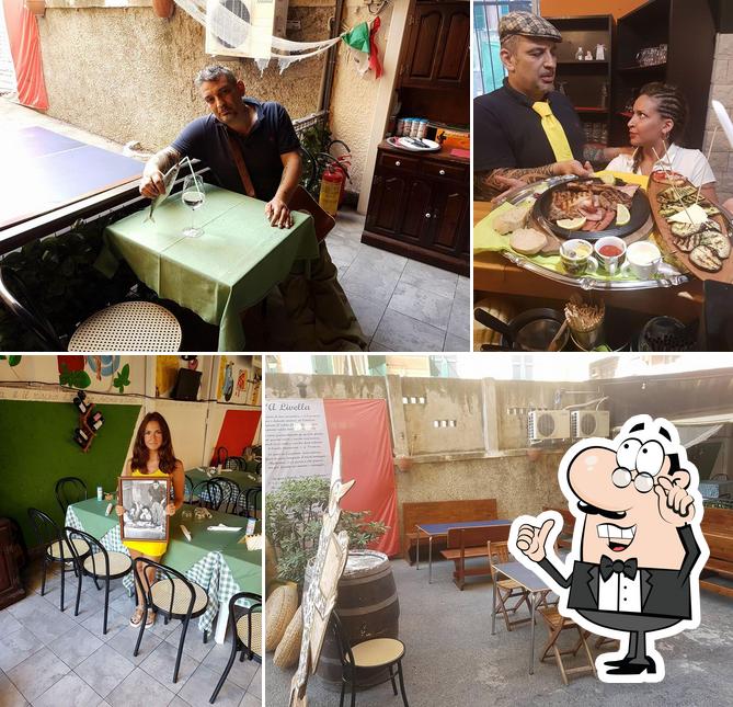 Gli interni di Miseria & Nobiltà Osteria e Pizzeria