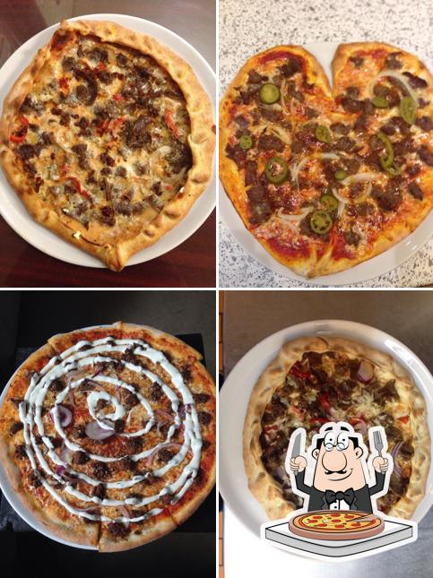 Elige una pizza en Panorama Pizza & Steakhouse