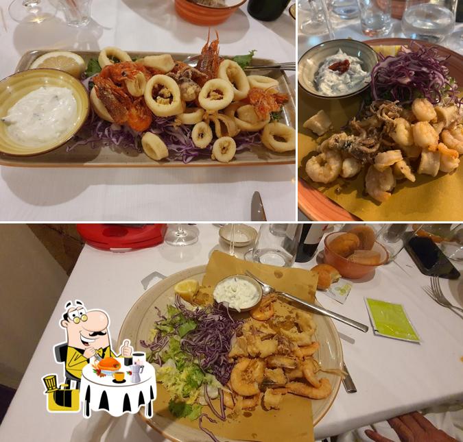 Fritto misto à Ristorante Rosmarino Taormina