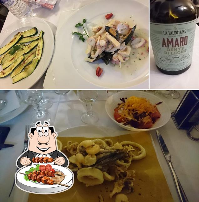 Tra le diverse cose da Ristorante IXMiglio si possono trovare la cibo e alcol