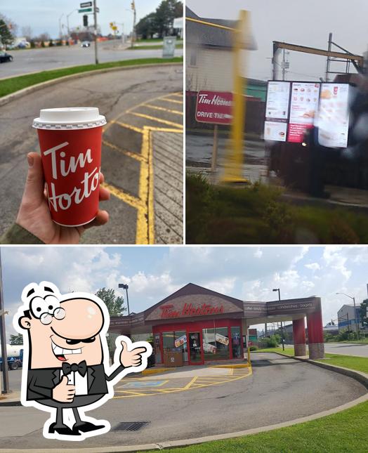 Voici une photo de Tim Hortons