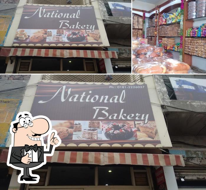 See this picture of National Bakery