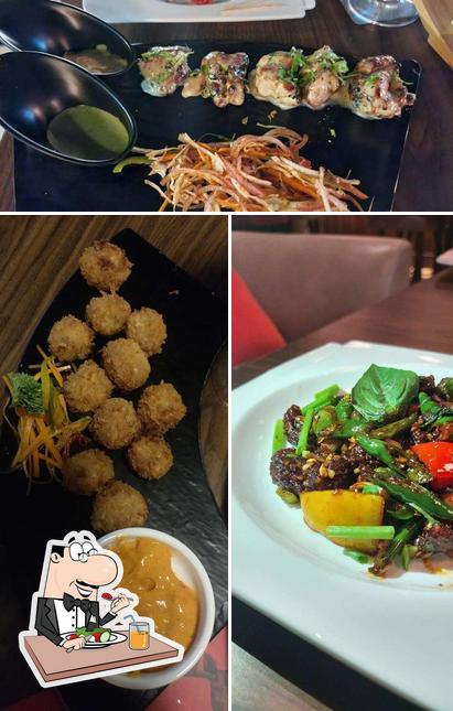 Food at Dank Restobar