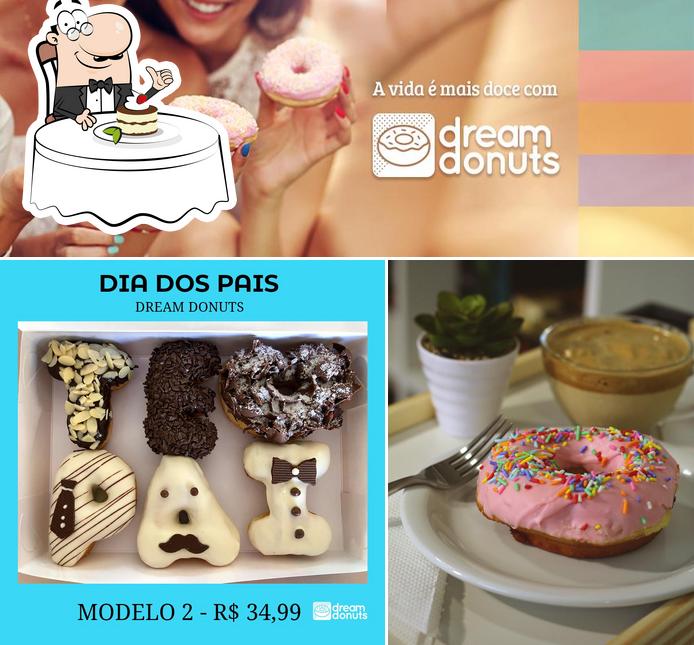 Dream Donuts - Recife serve uma seleção de sobremesas