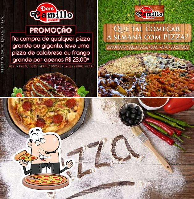 Peça pizza no Pizzaria Dom Camillo