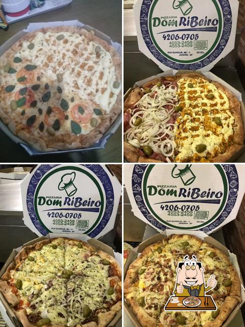 Consiga diversos tipos de pizza