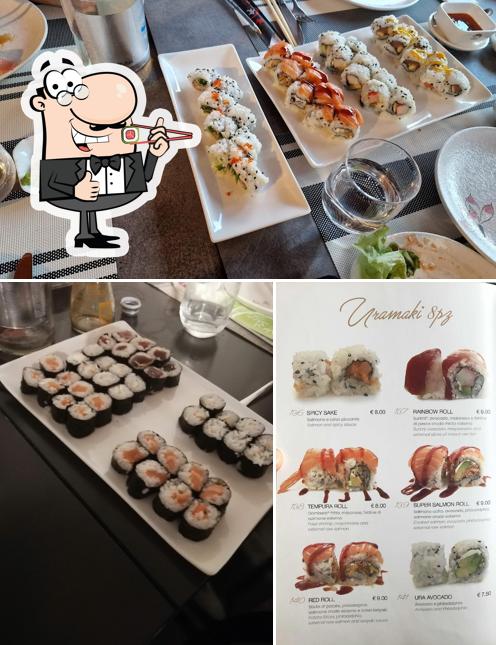 Ordina le diverse opzioni di sushi