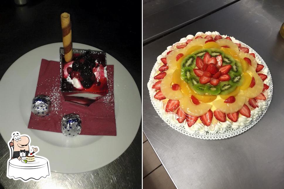 La Pineta - Albergo Ristorante Pizzeria offre un'ampia varietà di dessert