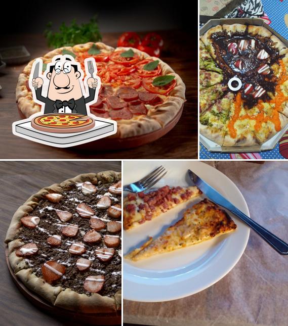 Experimente pizza no Star's Pizzaria