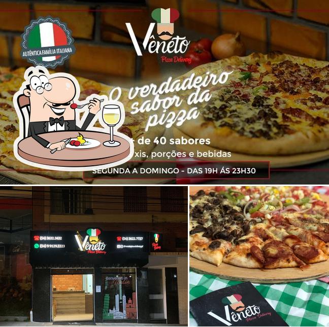 Comida em Vêneto Pizza Delivery PF