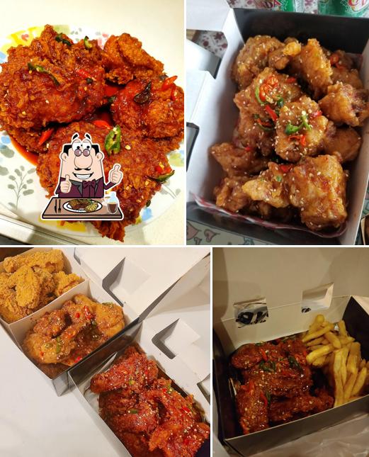 BanBan Korean Fried Chicken - Ajax offre des plats à base de viande