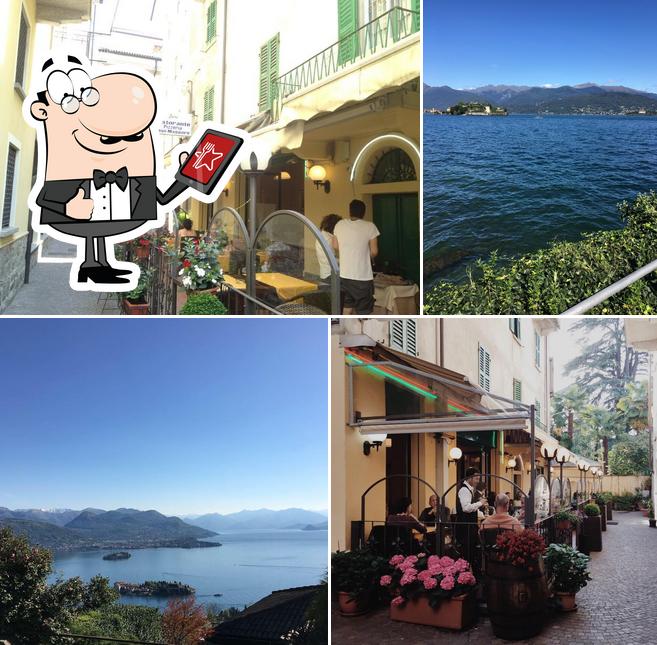 hotel ristorante lago maggiore lesa province of novara italien