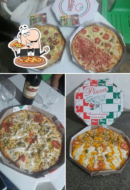 Experimente pizza no Pizzaria dois boy'S