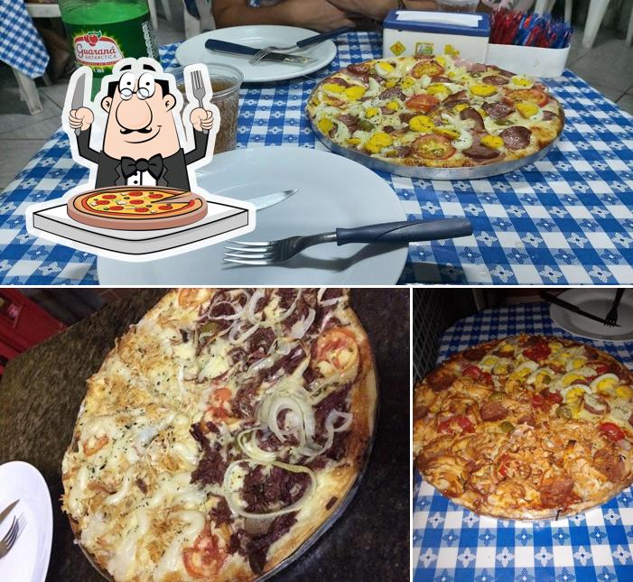 Peça pizza no Sorvetão