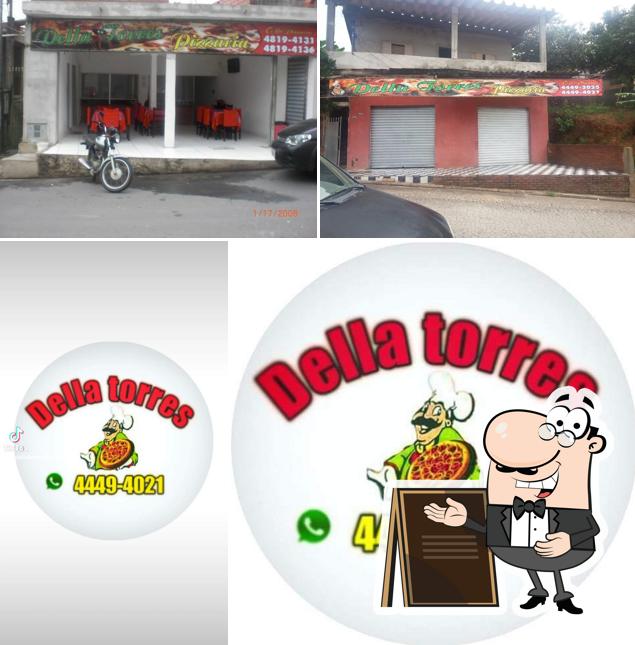 Entre diferentes coisas, exterior e comida podem ser encontrados a DELLA TORRES pizzaria