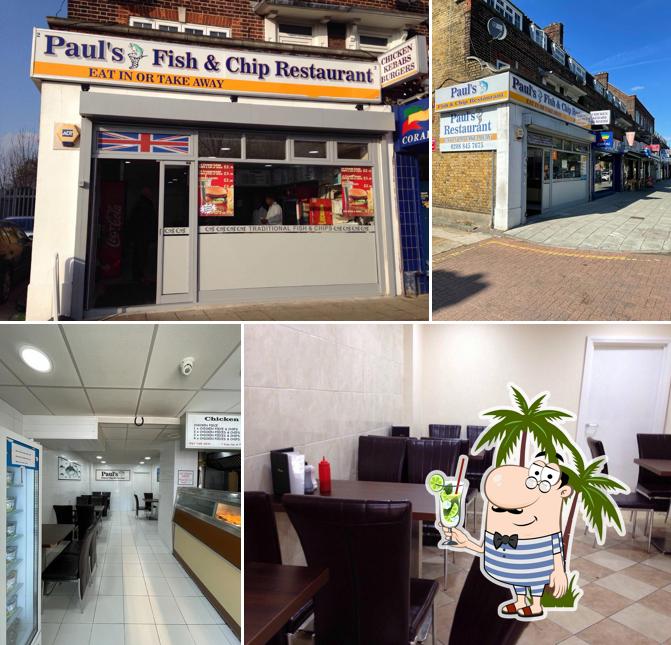 Paul's Fish Bar, 2 Long Dr in Ruislip Restaurant menu and reviews