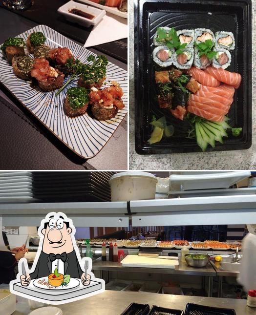 Platos en Taishi Sushi Lounge Canoas