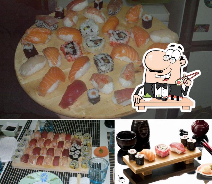 Les sushi sont disponibles à oni-giri - handmade sushi