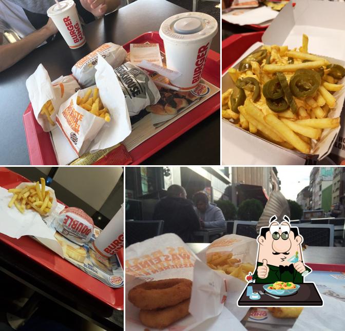 Platos en Burger King