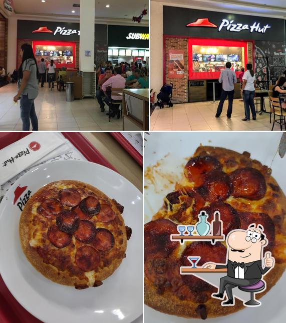 O Pizza Hut Bauru Shopping se destaca pelo interior e comida