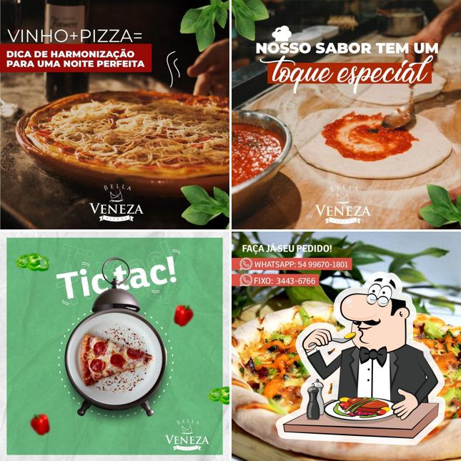 Comida em Bella Veneza Pizzaria