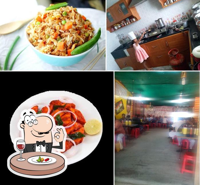 This is the image displaying food and interior at Chinatown Fastfood