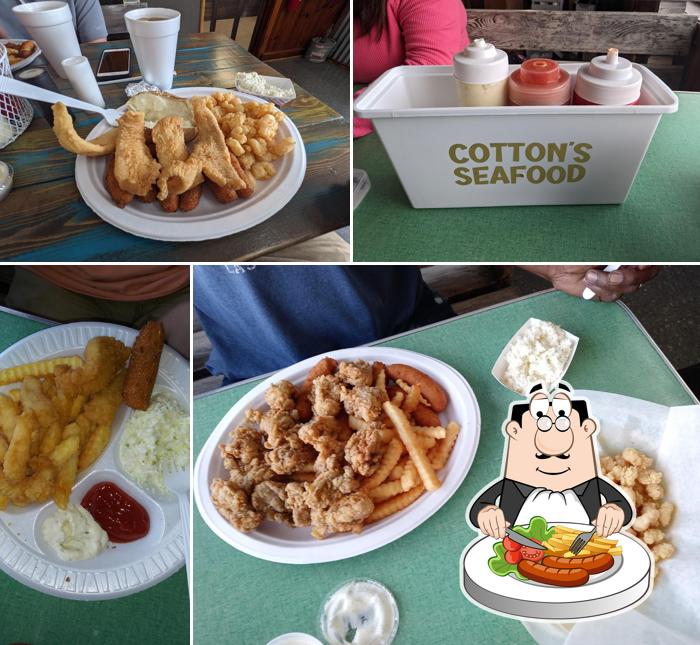 Food at Cotton's Seafood of Lincolnton