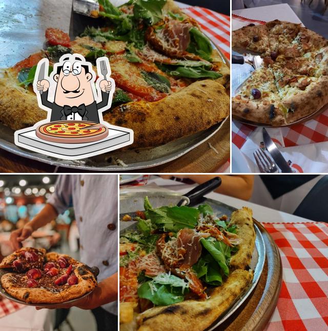 Experimente pizza no Papparella Trattoria e Pizzaria Itapema