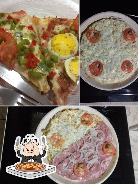 Escolha pizza no Pizzaria e Casa de Massas Pré Assada - Vila Hortência