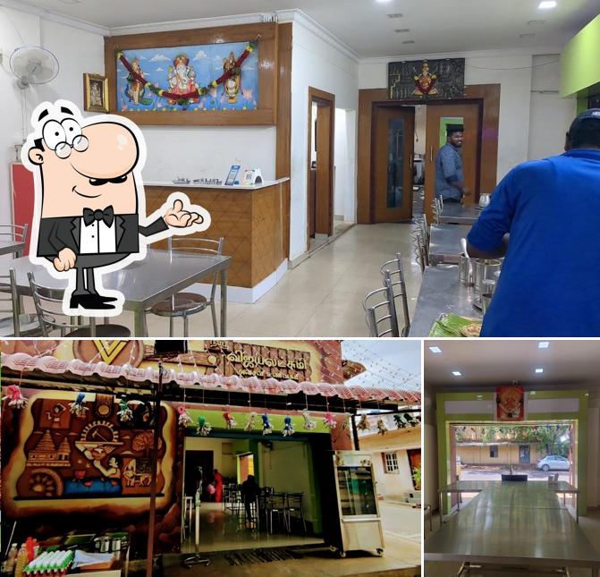 The interior of Vijayalakshmi Non Veg Restaurant Salem(Family Restaurant )