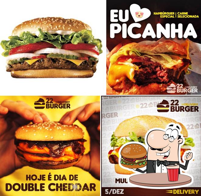 Delicie-se com um hambúrguer no 22 Burger Cachoeirinha RS