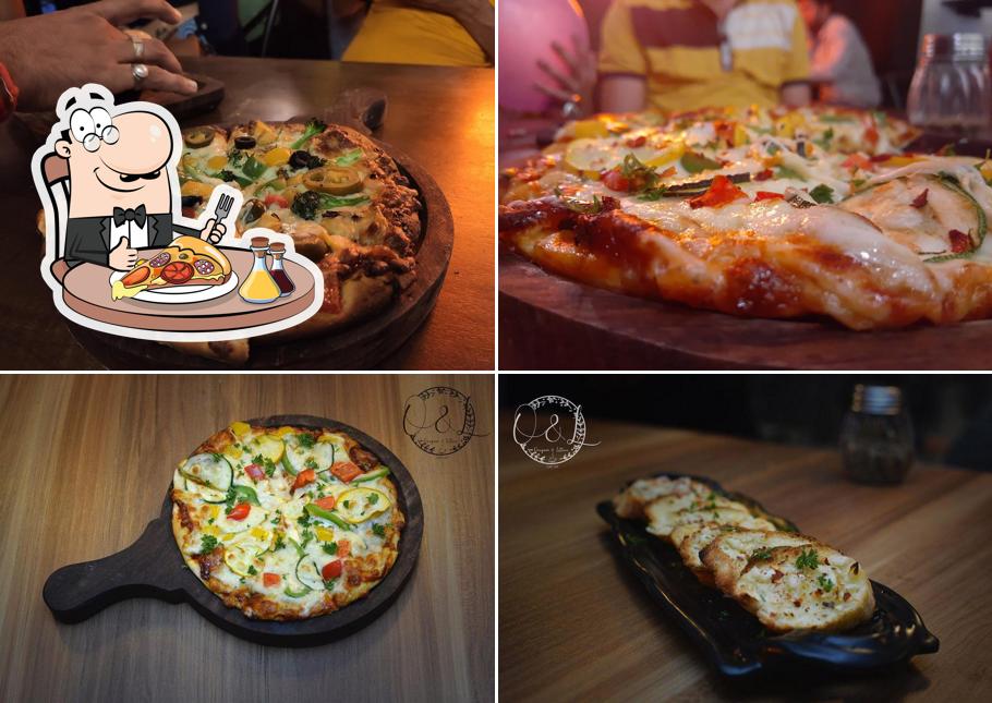Order pizza at Oregano & Lettuce