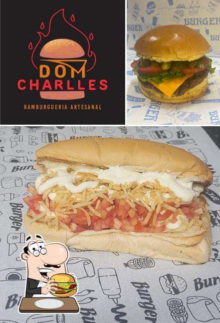 Hambúrguer em Dom Charlles Burguer