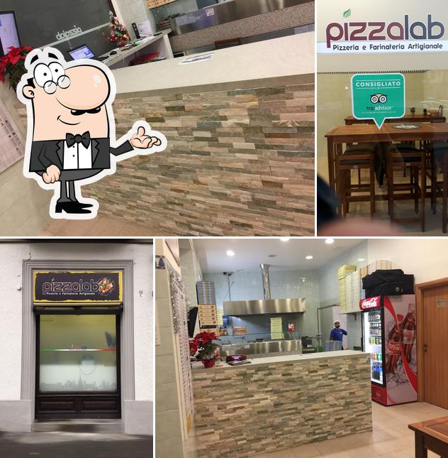 Gli interni di PIZZALAB Torino