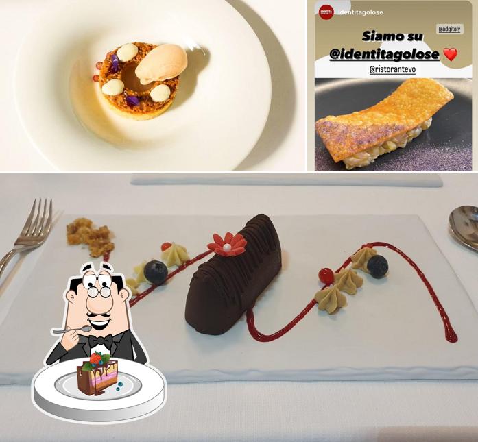 Torta al cioccolato al EVO Ristorante