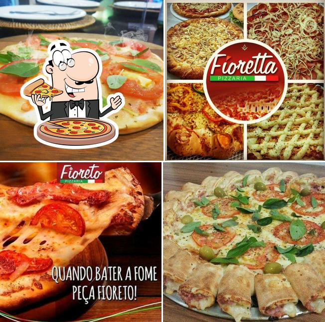 Escolha diferentes estilos de pizza