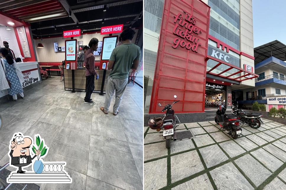 The exterior of KFC ottapalam