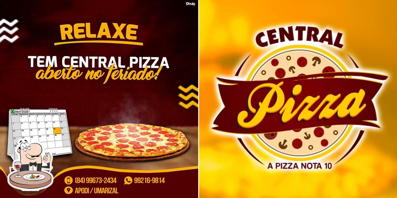 Comida em Pizza Central