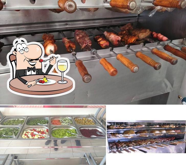 Comida em Churrascaria Tempero Gaúcho