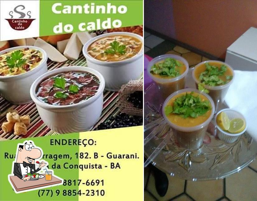 Comida em Cantinho do caldo