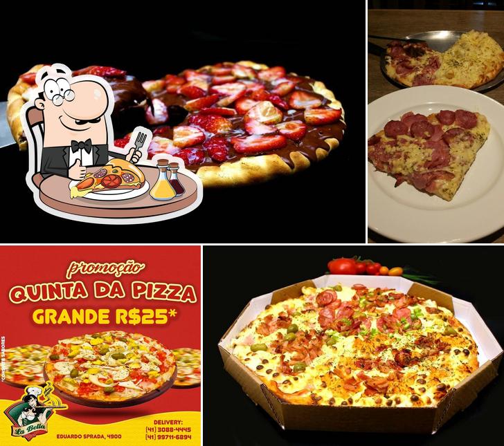 Consiga pizza no La Bella Pizzaria