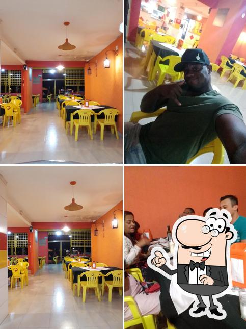 Veja imagens do interior do Dilicia Lanches & Porções