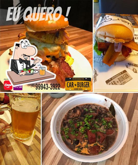 Comida em Car Burger Hamburgueria Artesanal Cozinha Internacional