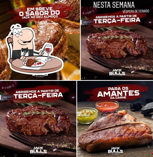 Elige una receta con carne en Jack Bulls Steakhouse