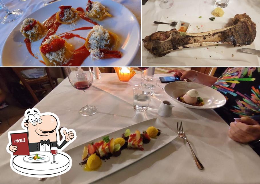 Platti al Trattoria Ai Salvi