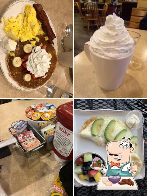 "Sunnyside Up Breakfast and Lunch Cafe" представляет гостям широкий выбор сладких блюд