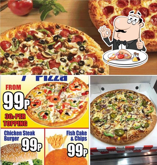 Order pizza at Chicken Base